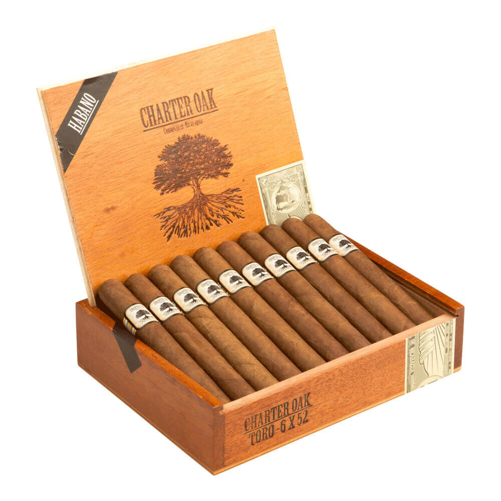 Foundation Charter Oak Habano Toro Cigars